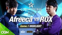 [H/L 2016.02.04] Afreeca vs ROX Game 1 - RO1 l 롯데 꼬깔콘 LoL Champions Korea Spring 2016