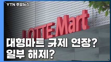대형마트 규제 연장이냐 규제 일부 해제냐? / YTN
