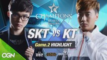 [H/L 2016.02.13] SKT vs KT Game 2 - RO1 l 롯데 꼬깔콘 LoL Champions Korea Spring 2016