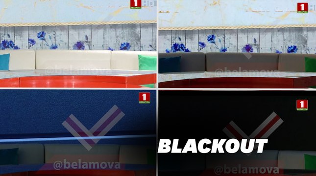 Au Bélarus, même la chaîne d’État se met en grève et filme son plateau vide