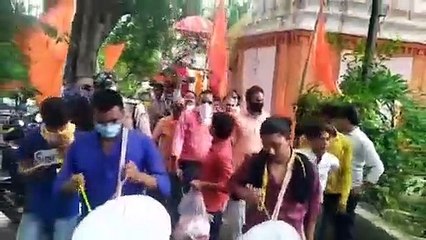 शाजापुर में आज भगवान नीलकंठेश्वर महादेव की शाही सवारी निकली