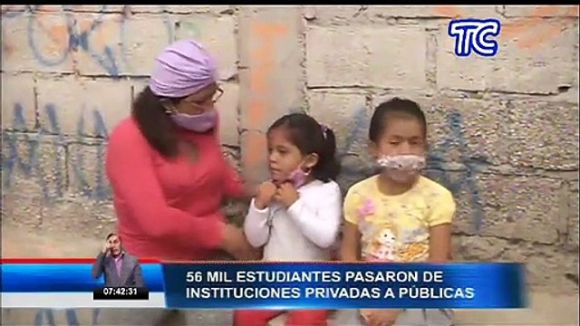 En régimen educativo Sierra- Amazonía registran 56.000 cambios: Estudiantes pasaros de Instituciones Privadas a Públicas