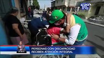 “Plan Toda Una Vida” entregó ayuda a personas con discapacidad en Guayaquil