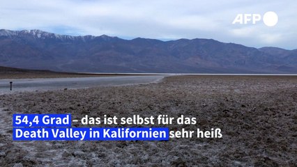 54,4 Grad: Größte Hitze im Death Valley seit Ewigkeiten