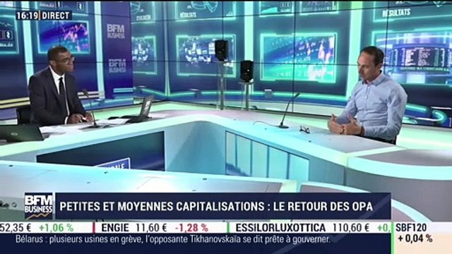 Pierre Schang (Tocqueville Finance) : le retour des OPA pour les petites et moyennes capitalisations - 17/08