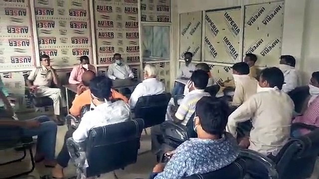 मक्सी में शांति समिति की बैठक सम्पन्न