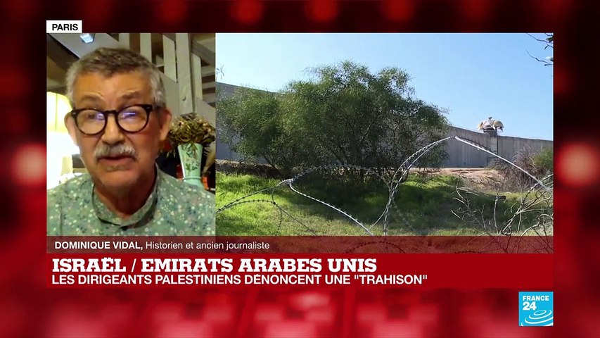 Israël/Emirats Arabes Unis : "accord de paix historique"