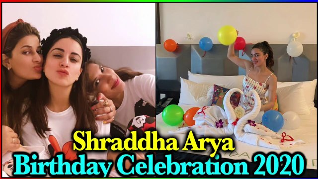Shraddha Arya Birthday Celebration 2020 | Shraddha Arya H@t | Kumkum Bhagya | Zee Tv