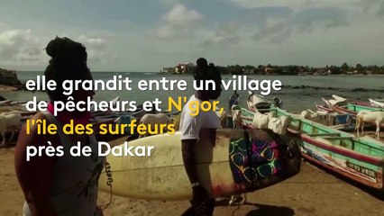 Khadija Sambe, première surfeuse professionnelle sénégalaise