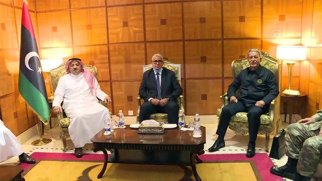Bakan Akar ve Genelkurmay Başkanı Güler Libya'da - TRABLUS