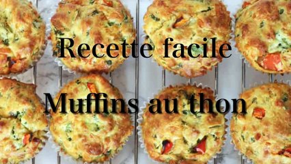 شهيوات غويثة Recette muffins au thon
