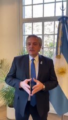 Mensaje de Alberto Fernández a Seamos Libres