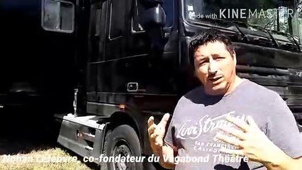 Nohan Lefèbvre a transformé un ancien cinéma mobile en salle de spectacle itinérante