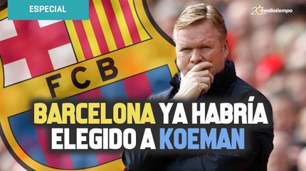 Barcelona ya habría elegido a Koeman como nuevo DT; esta semana se anunciaría
