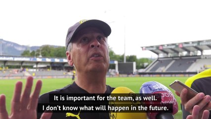 Keeping hold of Sancho a major move for Dortmund - Favre