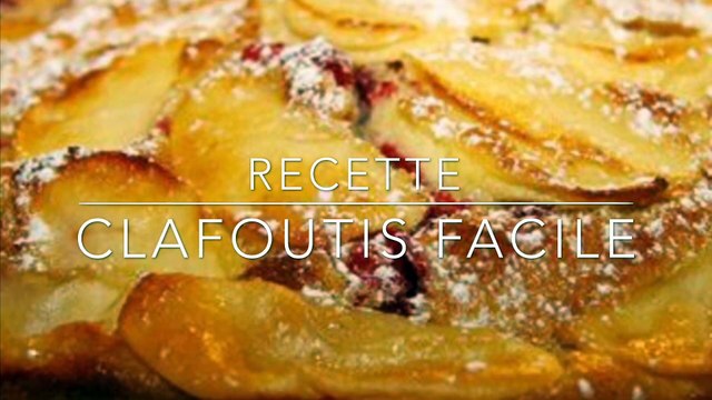 Recette clafoutis au pommes facile شهيوات غويثة.