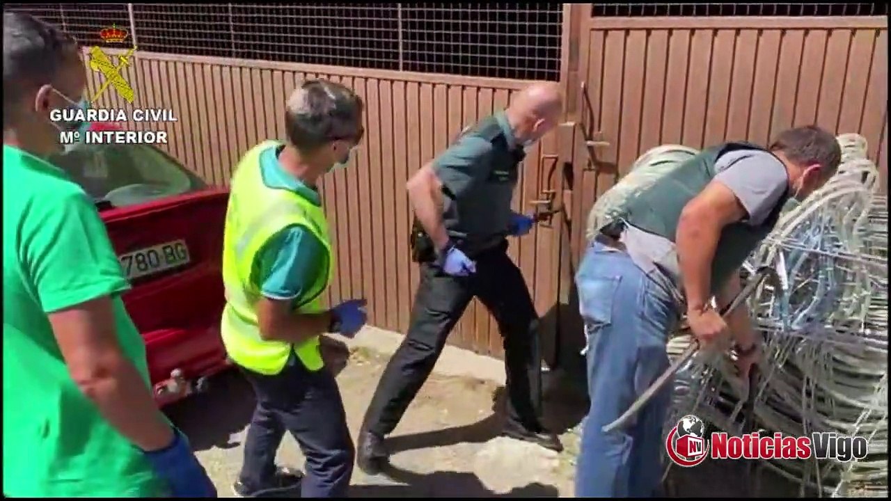 A Garda Civil desmantela unha plantacion indoor de marihuana en Morana