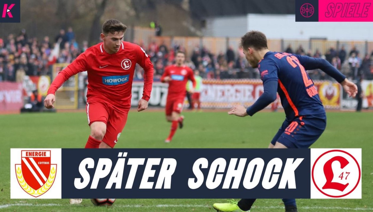 Sensation perfekt: L47 schockt Lausitzer spät | Energie Cottbus – Lichtenberg 47 (Regionalliga Nordost)