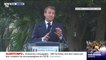 Emmanuel Macron à Bormes-les-Mimosas: "Ne cherchons pas à déboulonner des statues ou à effacer des noms, ce n'est pas ça la nation françaises"