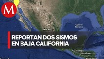 Dos sismos sacuden Baja California; descartan alerta de tsunami
