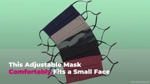 This Adjustable Mask Comfortably Fits a Small Face