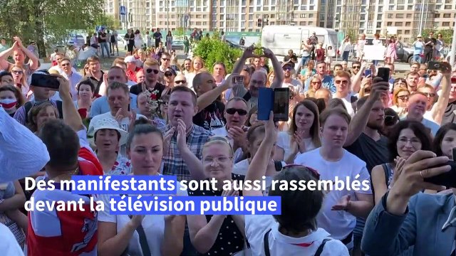 Bélarus: à Minsk, des ouvriers en grève rejoignent la contestation