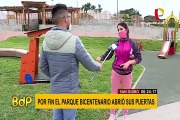 San Isidro: alcaldes de Miraflores y Lima no estuvieron en inauguración de Parque Bicentenario