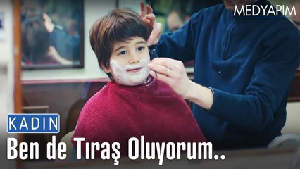 Ben de tıraş oluyorum - Kadın