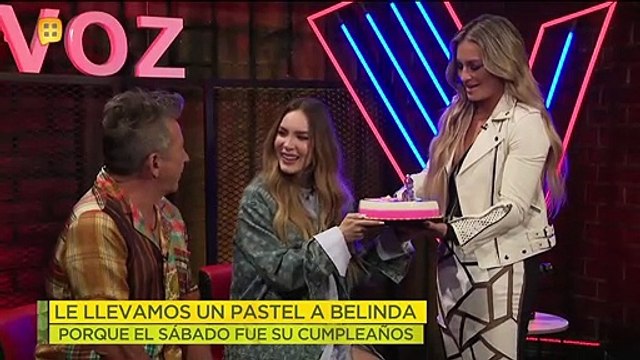 ¡Celebramos a Belinda con un pastel de cumpleaños y nos reveló sus deseos! | Ventaneando