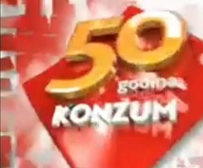 HRT 2 listopad 2007. - Reklama (Konzum)