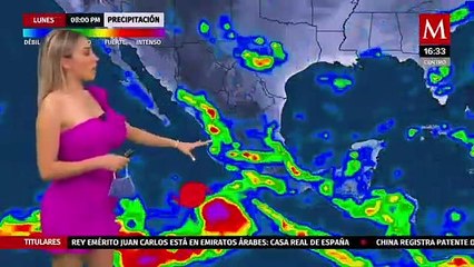 Jessica de Luna nos da el pronóstico del tiempo para este lunes 17 de agosto