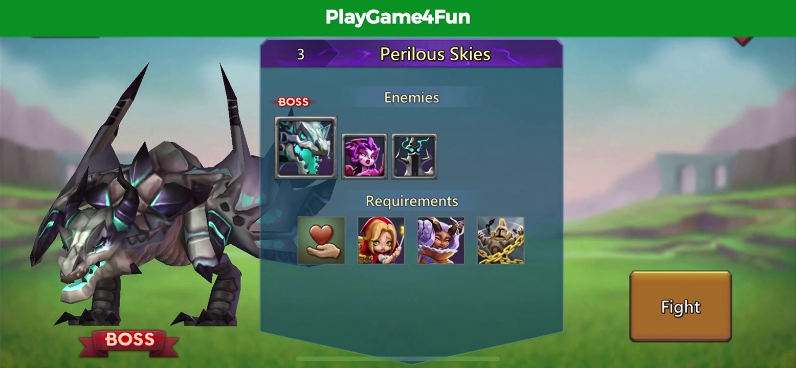 Lords Mobile -F2P- Stage 3 - Perilous Skies