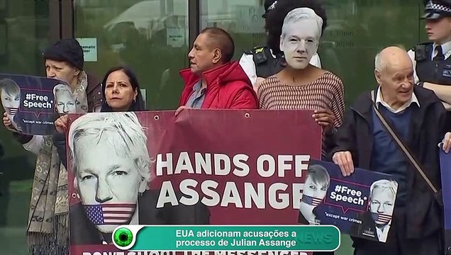 EUA adicionam acusações a processo de Julian Assange