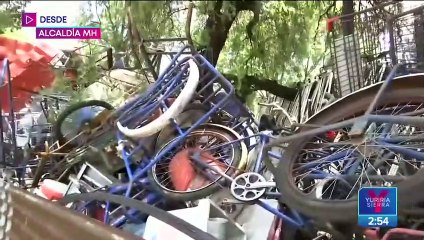 ¡Decomisan triciclos a vendedores ambulantes en la Miguel Hidalgo!