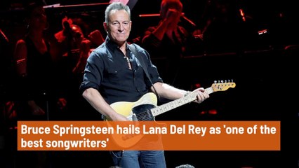 Bruce Springsteen Respects Lana Del Rey