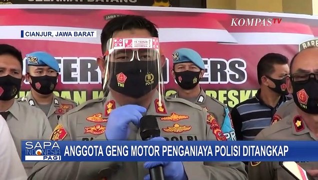 Aniaya Polisi Saat Bertugas Mengatur Lalu Lintas, Anggota Geng Motor Ini Berhasil Ditangkap!