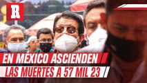 México alcanzó 525 mil 733 infectados por coronavirus