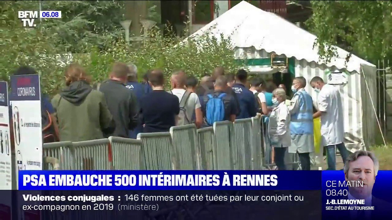 L'usine PSA de Rennes embauche 500 intérimaire