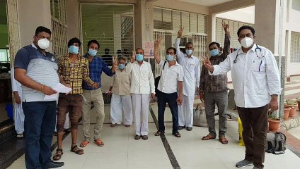 जिले के 14 पॉजीटिव मरीज कोरोना संक्रमण को मात देकर घर लौटे