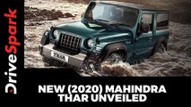 New (2020) Mahindra Thar Unveiled|Specs, Features, Variants & Other Details