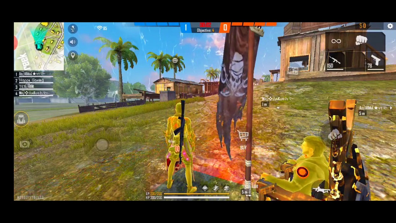 Free Fire || Bermuda Remastered Gameplay New Map Bermuda 2.0 Full GamePlay || Happu Gaming ||