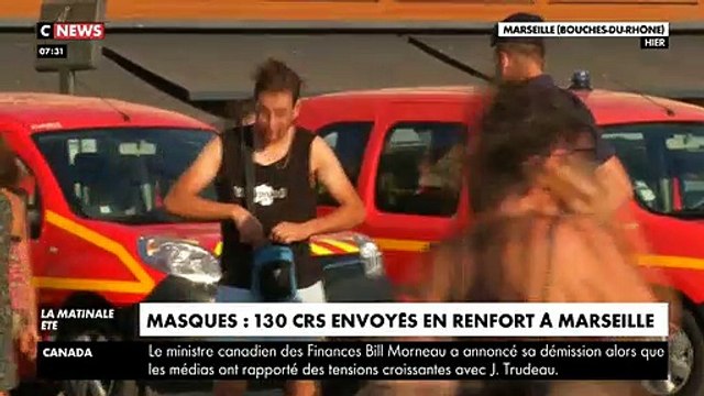 Coronavirus - Ecoutez à Marseille ces réfractaires qui refusent de porter le masque : On est en vacances et ça nous fait chier de le porter !