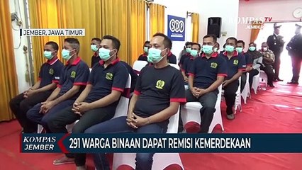 291 Warga Binaan Lapas Jember Dapat Remisi di HUT RI