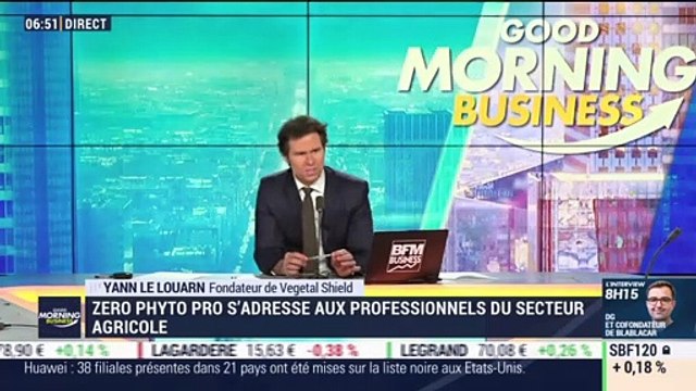Yann Le Louarn (Vegetal Shield) : Zero Phyto Pro s'adresse aux professionnels du secteur agricole - 18/08
