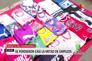 Se perdieron más de 6 millones de puestos de trabajo, según el INEI