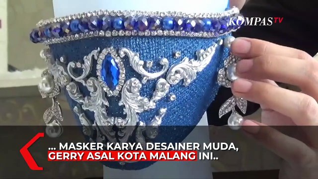 Intip Masker Kece Karya Desainer Asal Malang