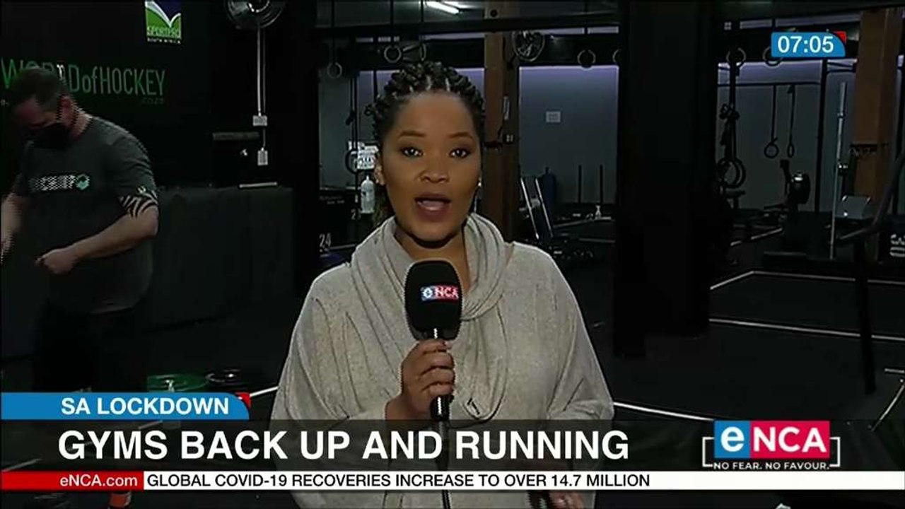 Gyms back up and running