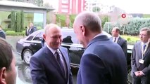 Cumhurbaşkanı Erdoğan, Rusya Devlet başkanı Putin ile görüştü