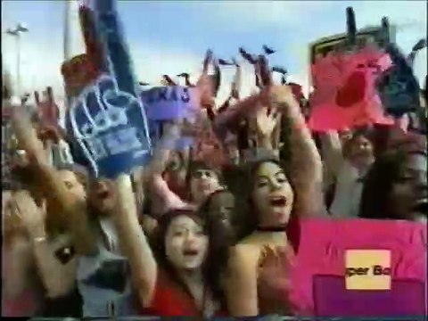 Jessica Simpson, Nick Lachey & Vanessa Minnillo - TRL Superbowl 2004