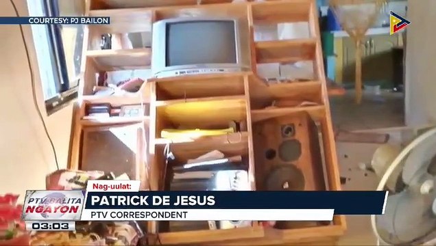 #PTVBalitaNgayon: PHIVOLCS, itinaas sa magnitude 6.6 ang lindol sa Masbate